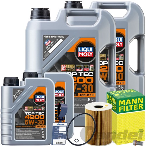Filtro olio mann - filtro, moly